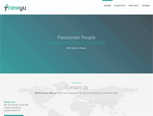 Tablet Screenshot of newyu.com